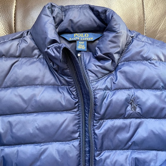 Ralph Lauren Girls Quilted Down Jacket - Picture 4 of 5
